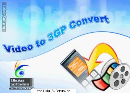 okoker video to 3gp converter 5.1 | 5,31 mb
okoker video to 3gp converter is a tool for converting