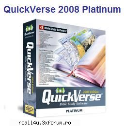 quickverse 2008 platinum | 1.7 gb
 new! ribbon interface control: all new look to provide the
