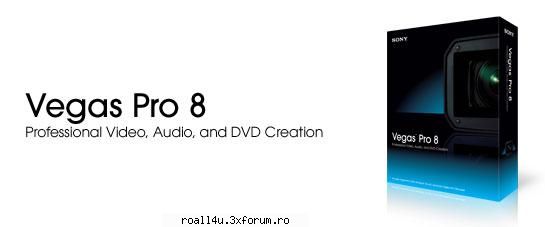 Sony Vegas 8a Pro - Sony Vegas 8a Pro The Vegas Pro collection - New Softwarez