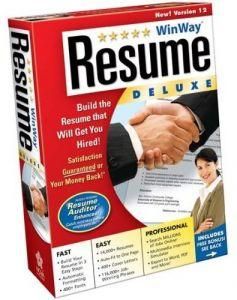 winway resume deluxe | 109 mb
* powerful resume wizard creates your resume letter writes cover